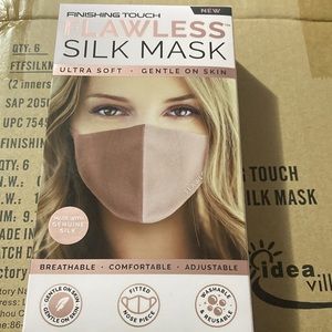 Finishing Touch Flawless Silk Face Mask Women’s Blush Gentle Breathable …